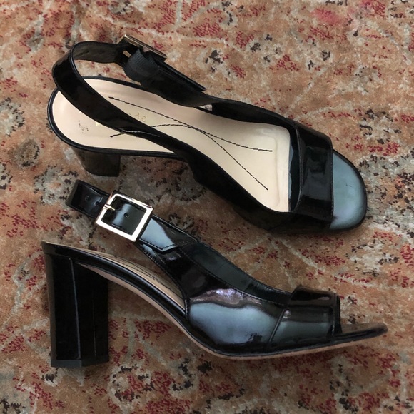 Kate Spade Patent Leather Slingback Pumps - Picture 8 of 9